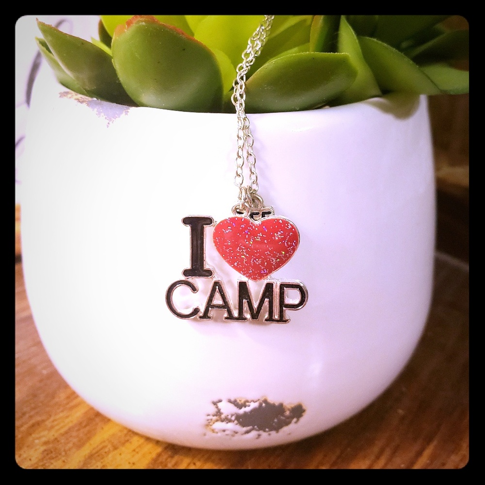 "I ❤ Camp" BFF Necklace